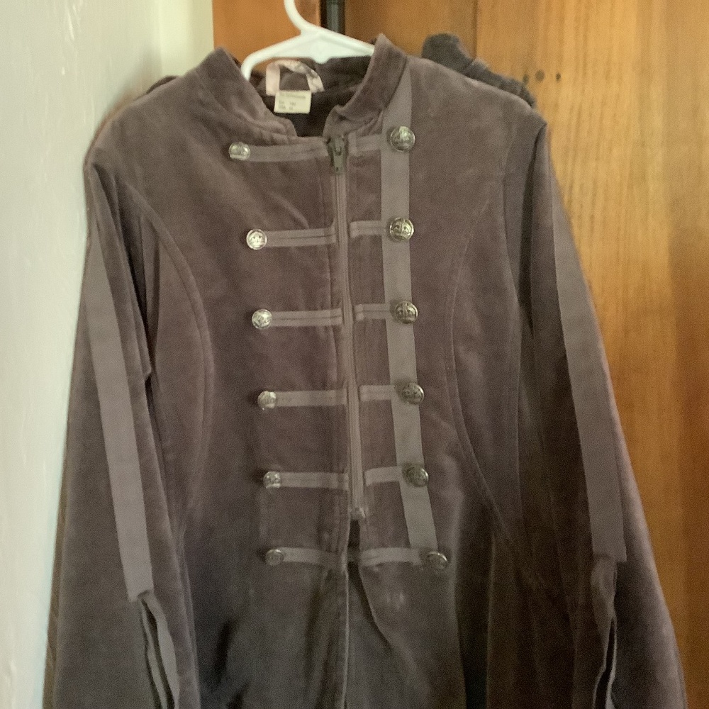 Jottum 10 US 140 Euro Jacket coat Dutch boutique Rembrandt Victorian velvet $450 - Picture 4 of 14